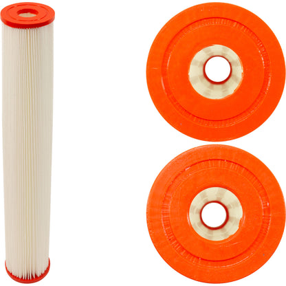 Cartouche, 12 pi², 1-1/16 po extérieur, 1-1/16 po extérieur, 2-7/8 po, 19-1/2 po long, 4 oz