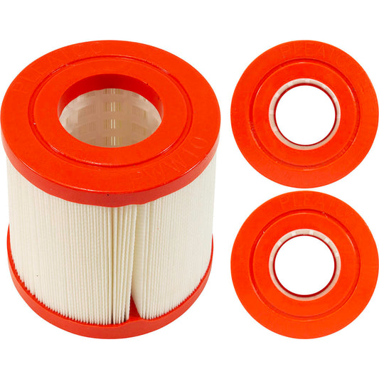 Cartucho, 10 pies cuadrados, 2-1/16" de exterior, 2-1/16" de exterior, 4-1/4", 4" de largo, 3 oz