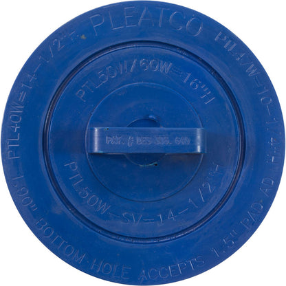 Cartouche, 50 pi2, hauteur, 1-1/2" MPT b, 6", 14-3/4"L, 3oz
