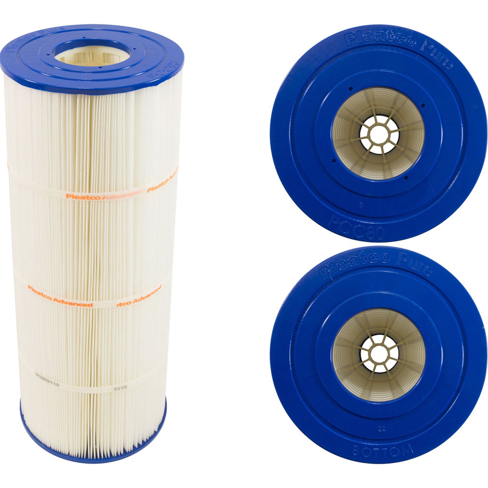 Pentair / Waterway Clean & Clear Plus / Crystal Water Replacement Cartridge - 80 Sq Ft (PCC80)
