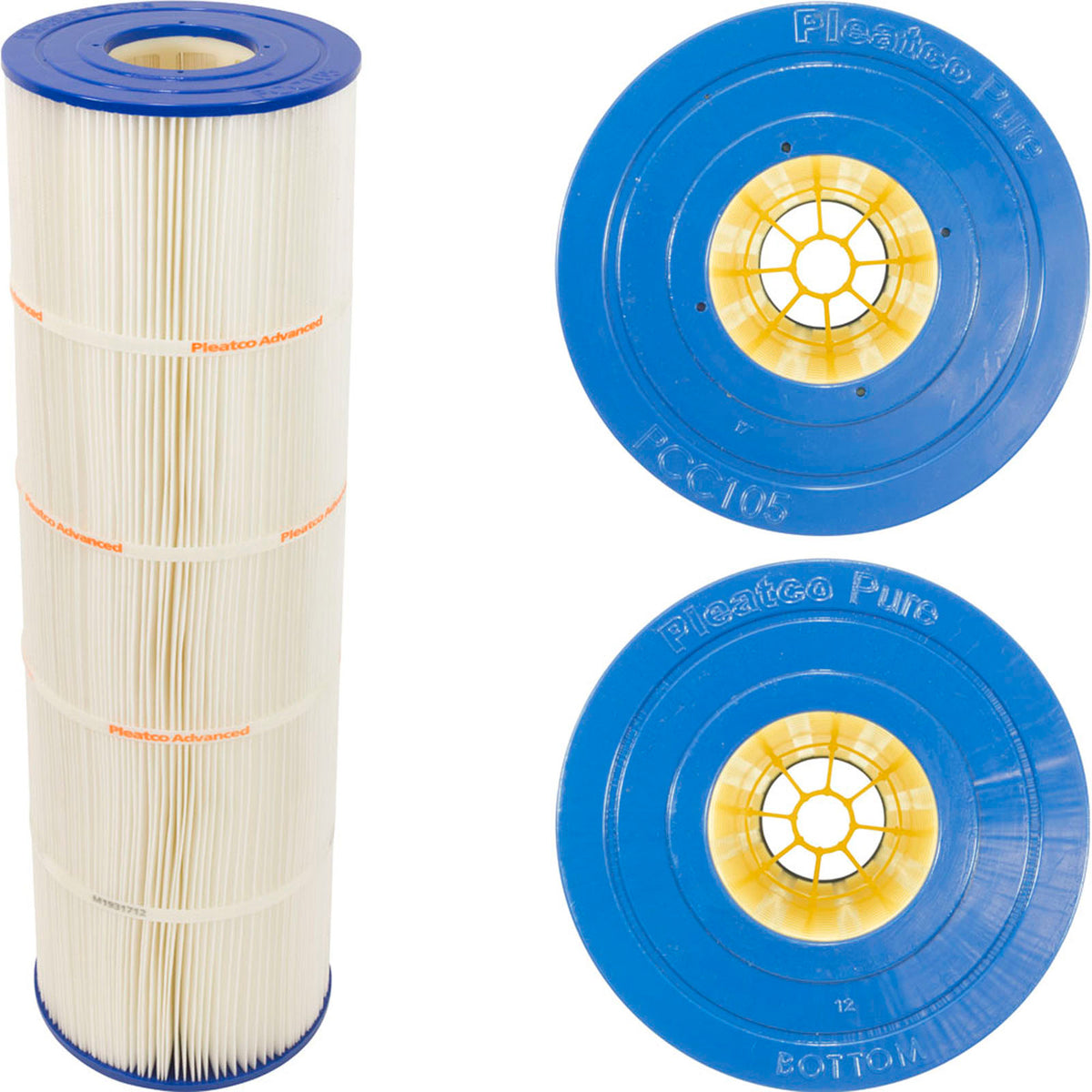 Pentair / Waterway Clean & Clear Plus / Crystal Water Replacement Cartridge - 105 Sq Ft (PCC105)