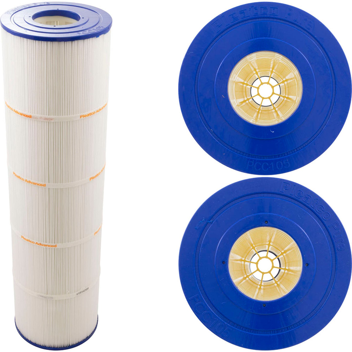 Pentair / Waterway Clean & Clear Plus / Crystal Water Replacement Cartridge - 105 Sq Ft (PCC105-PAK4) [4-Pack]