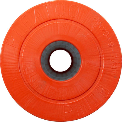 Cartucho, 30 pies cuadrados, 2" de diámetro exterior, 2" de diámetro exterior, 5-7/8", 12-3/16" de largo, 4 oz