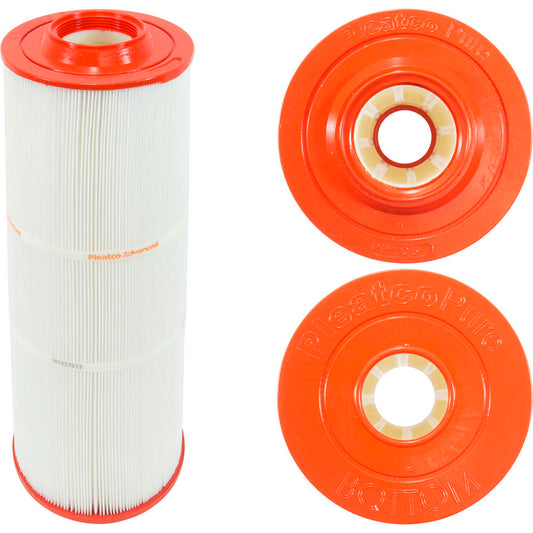 Cartucho, 105 pies cuadrados, 2-5/8" de diámetro exterior, 3" de rosca hembra, 7-3/4", 19-1/2" de largo, 4 oz