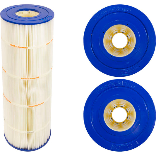 Cartucho, 100 pies cuadrados, 4" de exterior, 4" de exterior, 8-15/16", 23-5/16" de largo, 4 oz