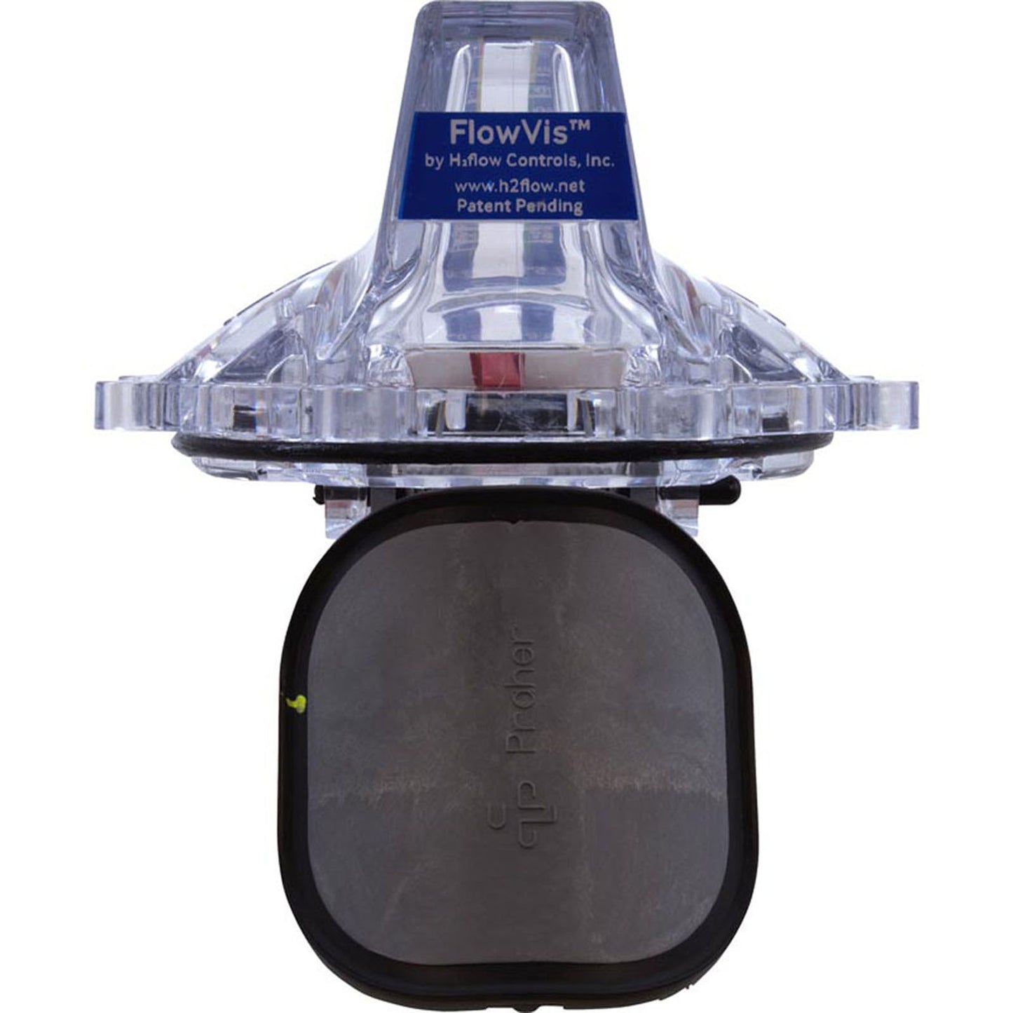 Flow Meter/Check Valve, FlowVis, Jandy/Praher Retro, 2"s/2-1/2"spg