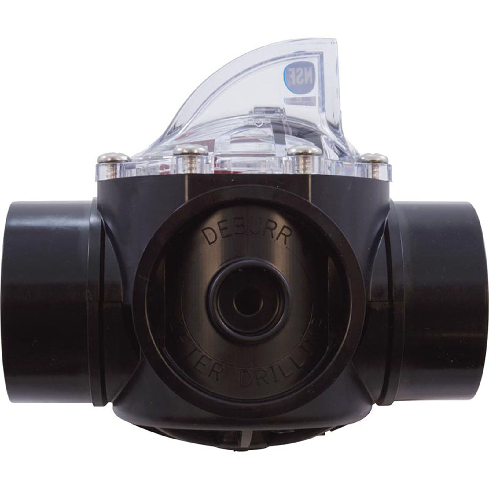 H2Flow FlowVis FV-C-15 Flow Meter and Check Valve, 1-1/2 in Slip