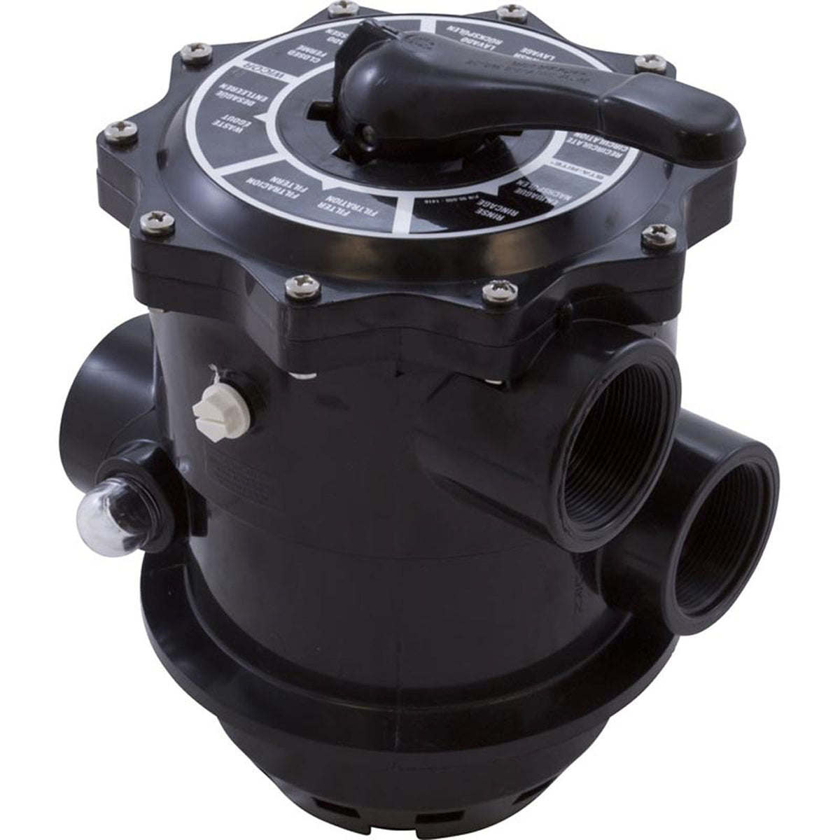 Válvula multipuerto Pentair StaRite Cristal-Flo, 2", 6 posiciones