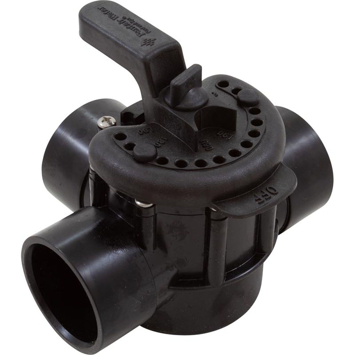 Diverter Valve, PacFab Pentair, 2"s, 3-Way, CPVC