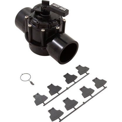 Diverter Valve, Jandy Neverlube, 2 Port, 2-1/2"s x 3"spg