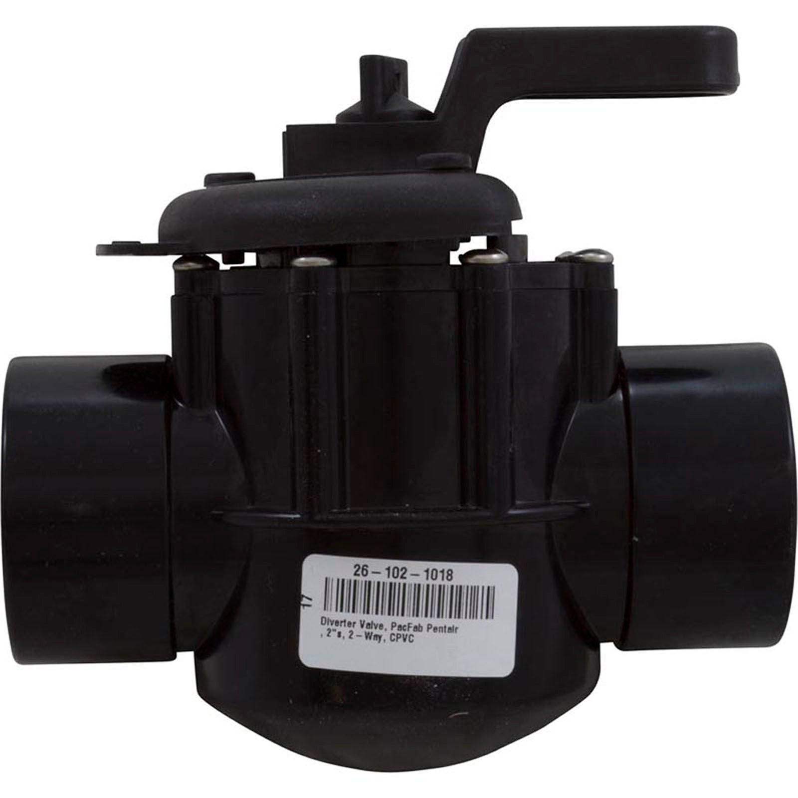 Diverter Valve, PacFab Pentair, 2"s, 2-Way, CPVC