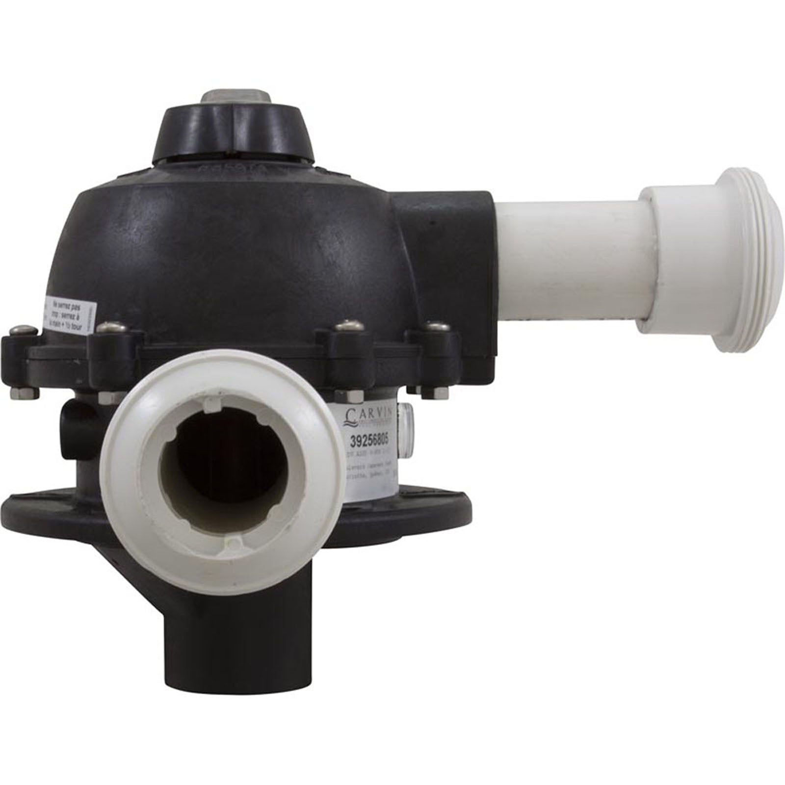 Multiport Valve, Jacuzzi 15VK-24, 1-1/2", 6 Pos, w/ Unions
