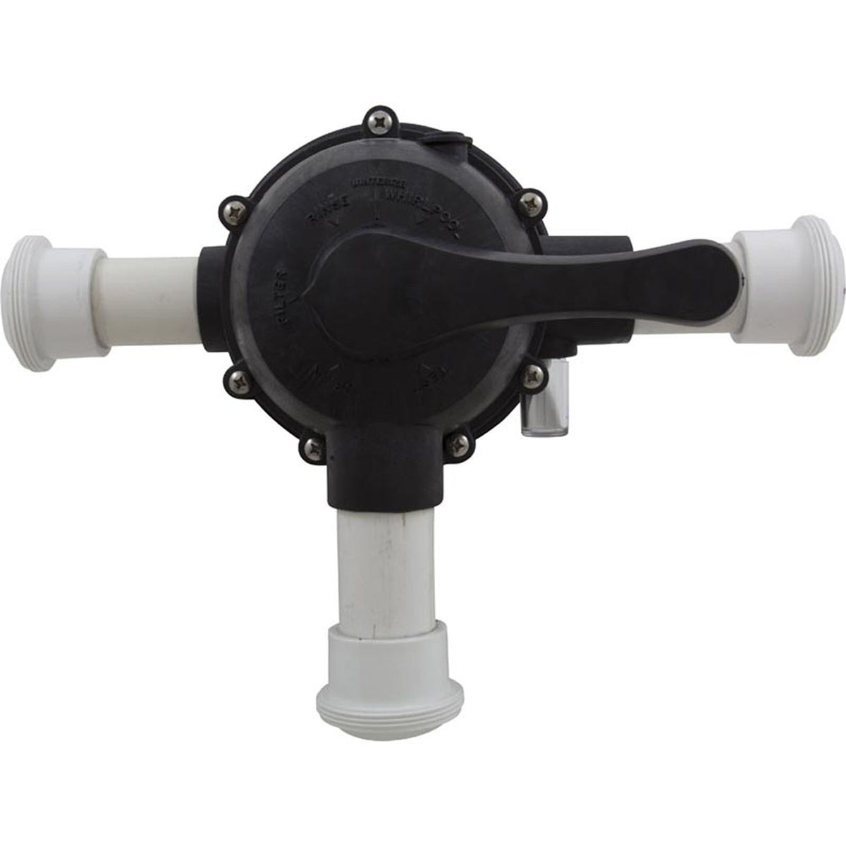 Multiport Valve, Jacuzzi 15VK-24, 1-1/2", 6 Pos, w/ Unions