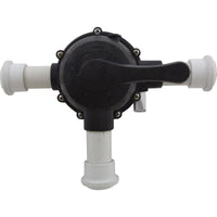 Multiport Valve, Jacuzzi 15VK-24, 1-1/2", 6 Pos, w/ Unions