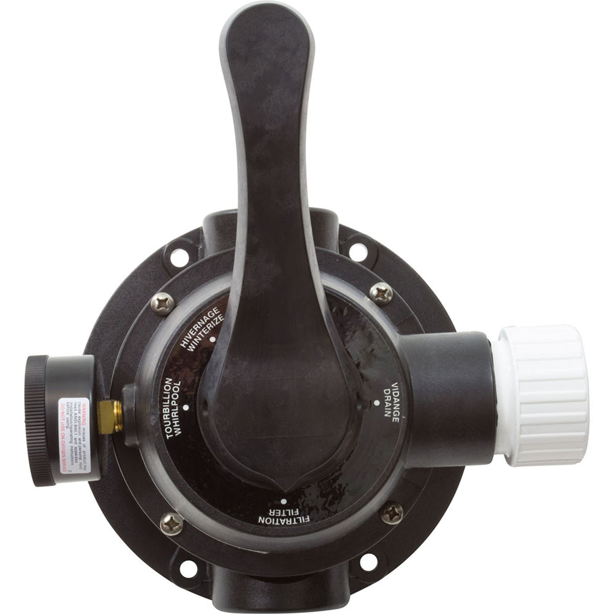 Multiport Valve, Carvin Jacuzzi DVK4, 1-1/2", 4 Position