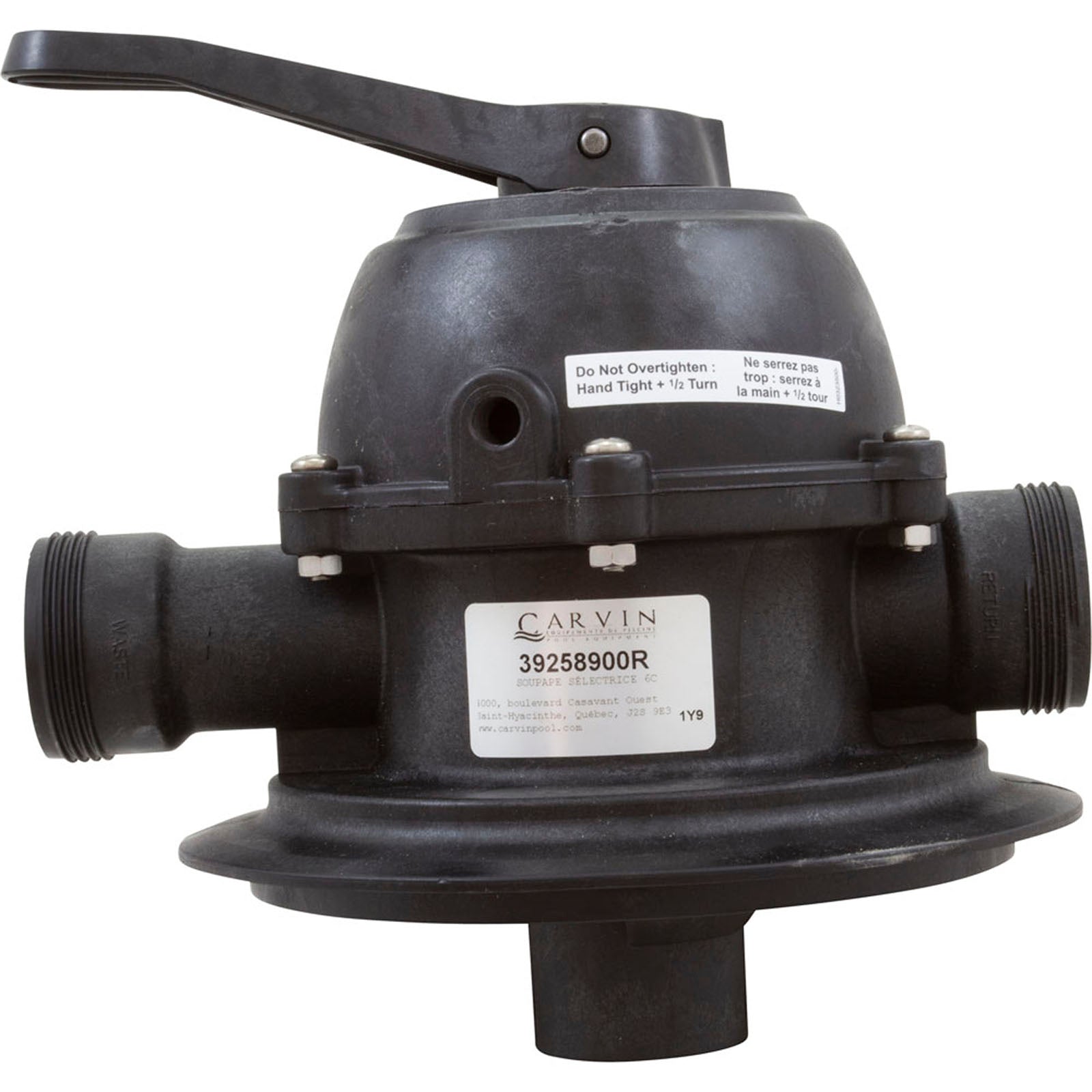 Multiport Valve, Carvin 6C, 2", 6 Position, Clamp On