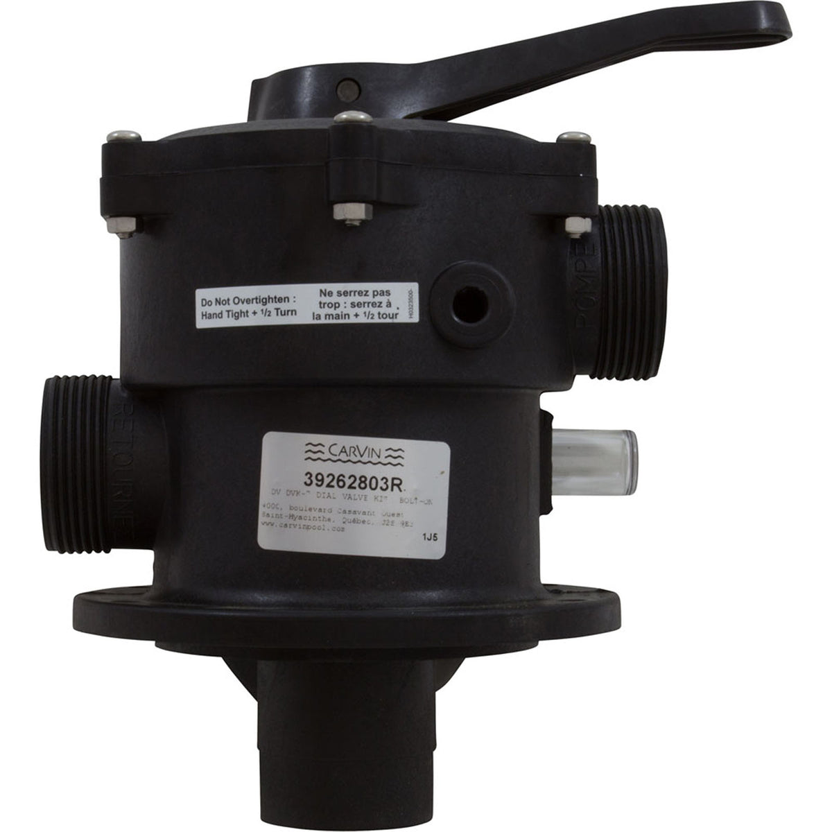 Multiport Valve, Carvin DVK7, 1-1/2", 7 Pos, Bolt