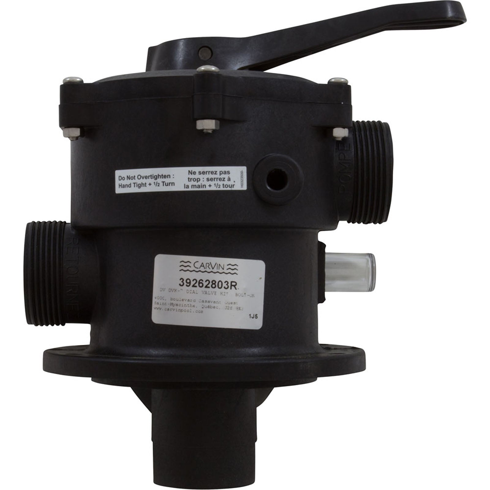 Multiport Valve, Carvin DVK7, 1-1/2", 7 Pos, Bolt