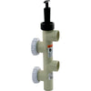 Push Pull Valve, Pentair PacFab, 2" Slip, PVC