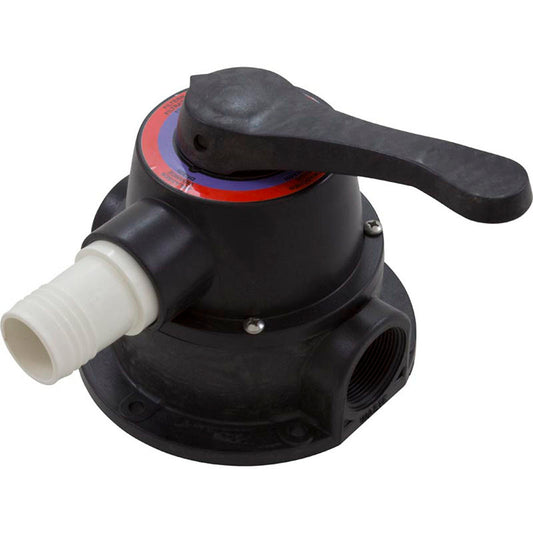 Multiport Valve, Carvin Jacuzzi, 5 Position, Bolt-On
