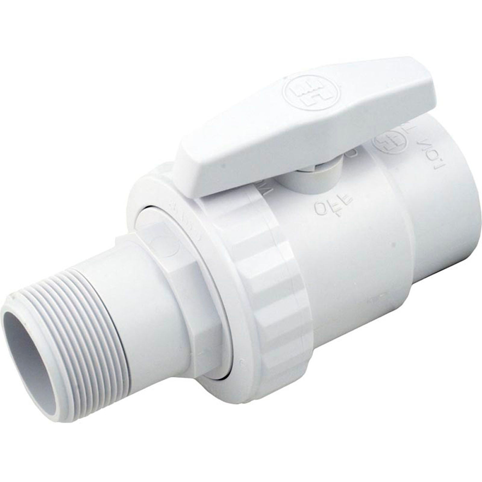 Ball Valve, Hayward, Trimline, 1-1/2"mpt x 1-1/2"fpt, 2 Way