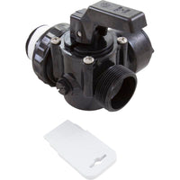 Ball Valve, Hayward Deluxe 3-Way, 1-1/2"mpt
