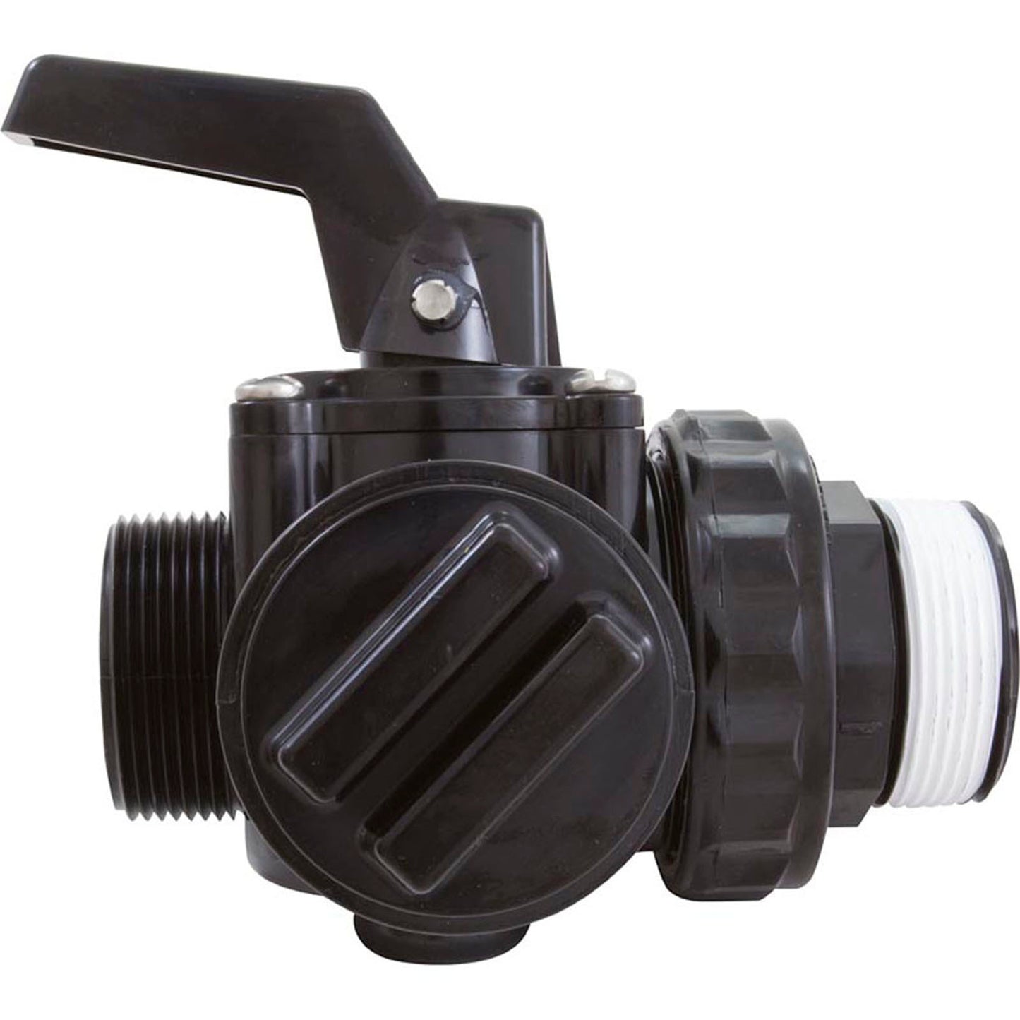 Ball Valve, Hayward Deluxe 3-Way, 1-1/2"mpt