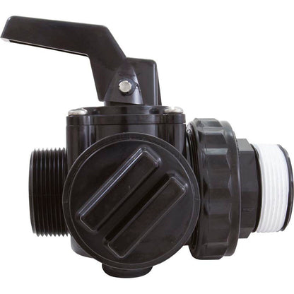 Ball Valve, Hayward Deluxe 3-Way, 1-1/2"mpt
