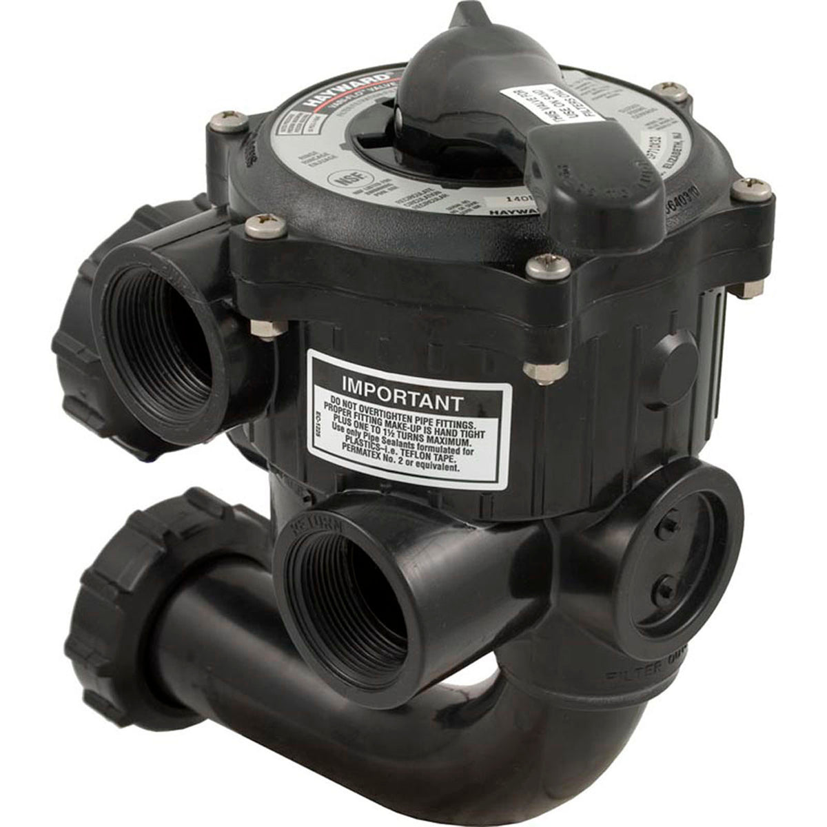 Hayward Multiport Valve, SP0710X32, 1-1/2", 6 Position