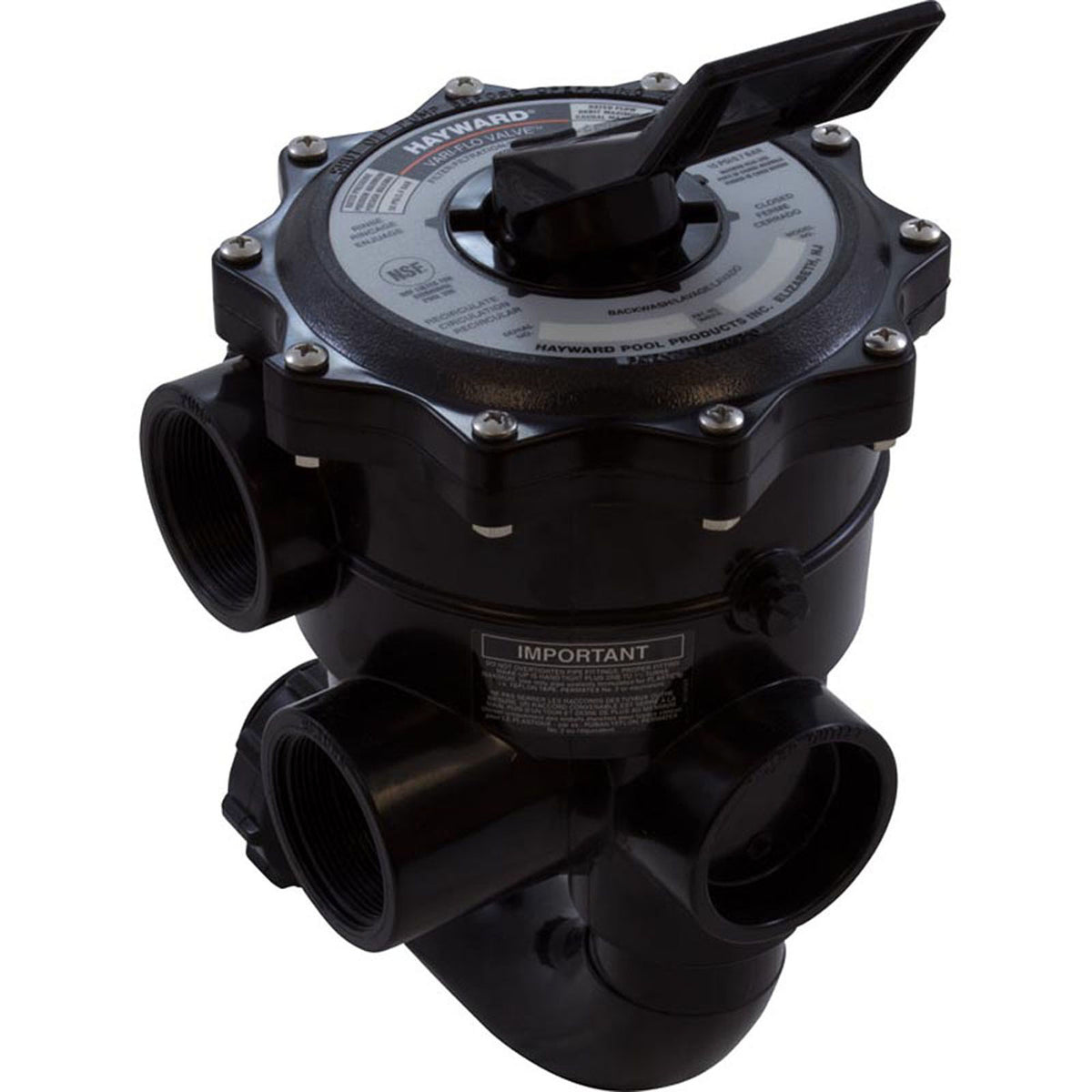 MPV, Hayward Pro Series Sand Filter, 2", Side Mount, 6 Pos