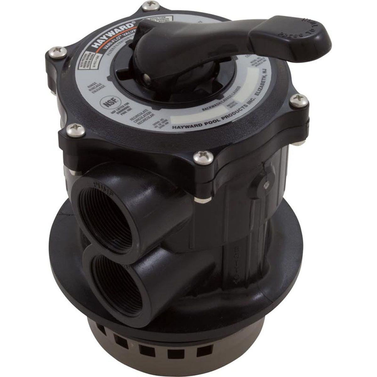 Multiport Valve, Hayward Vari-Flo, 1-1/2"FPT, 6 Position