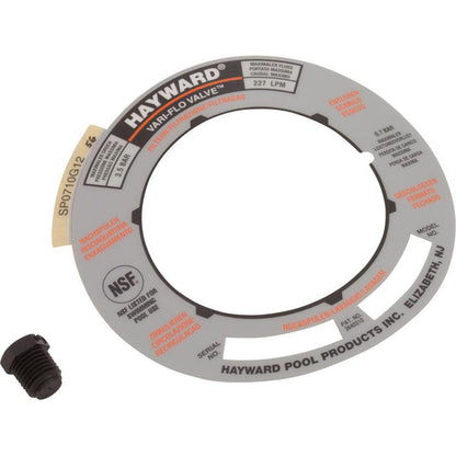 Multiport Valve, Hayward Vari-Flo, 1-1/2"FPT, 6 Position