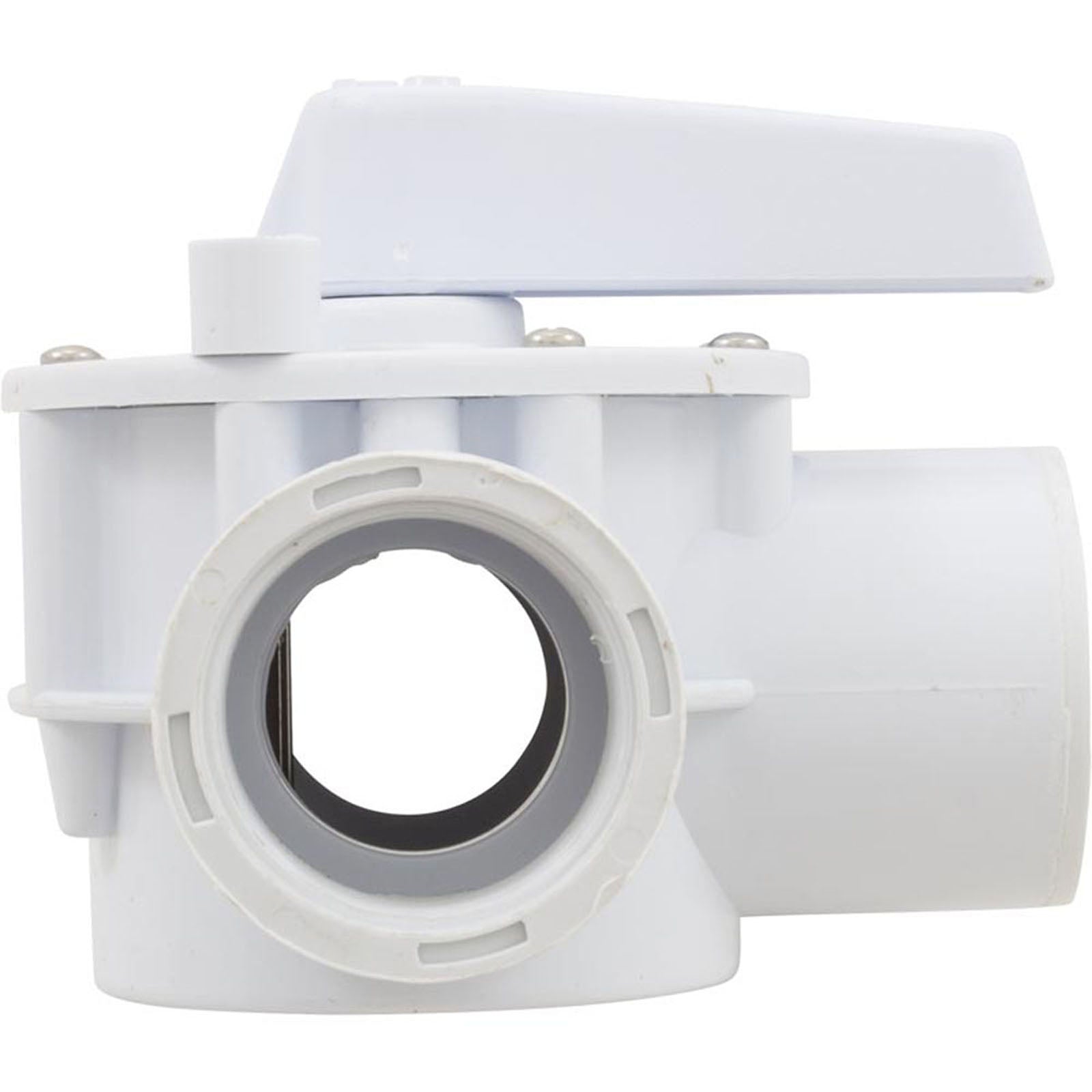 Diverter Valve, Olympic, 1-1/2"fpt, 3-Way, White