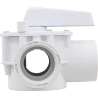 Diverter Valve, Olympic, 1-1/2"fpt, 3-Way, White