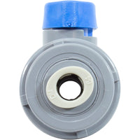 Ball Valve, Rola-Chem, Quick Connect, 1/4" Tubing x 1/4"mpt