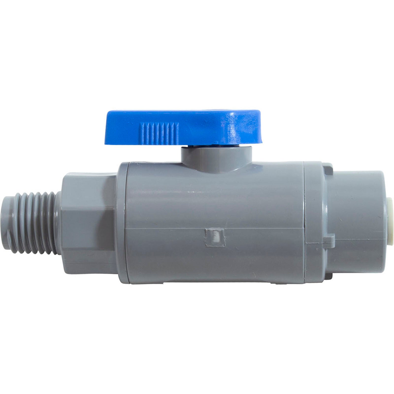Ball Valve, Rola-Chem, Quick Connect, 1/4" Tubing x 1/4"mpt