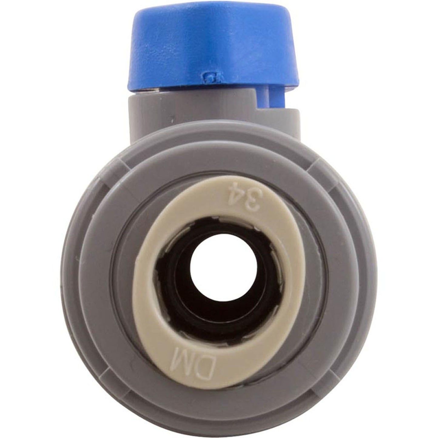 Ball Valve, Rola-Chem, Quick Connect, 3/8" Tubing x 1/4"mpt