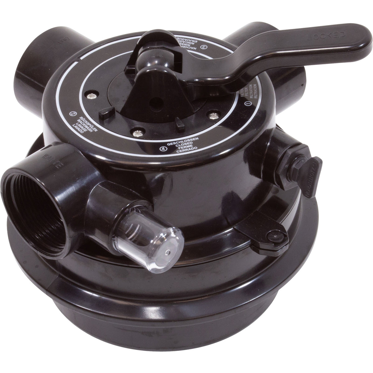 Multiport Valve, AquaPro AL75, 4-Way