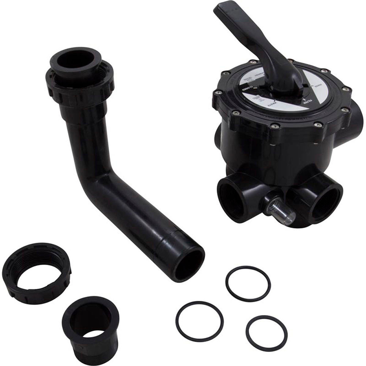 Válvula multipuerto, Astral, montaje lateral de 2", 6 posiciones