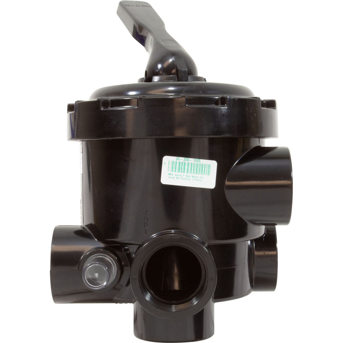 MPV, Astral 2" Side Mount, Universal, No Plumbing, 6 Positon