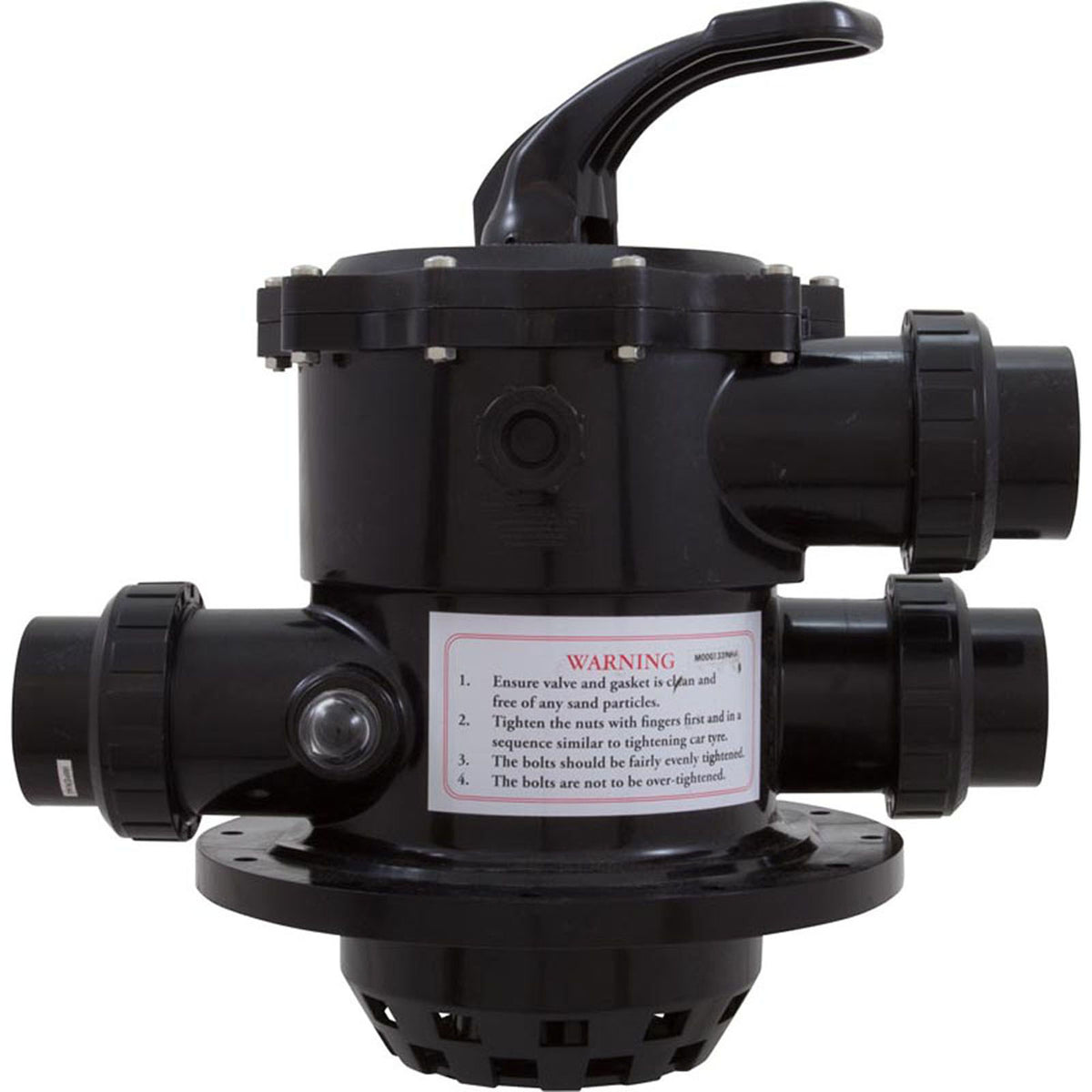 Multiport Valve, Waterco Top Mount, 2"union, 6 Position