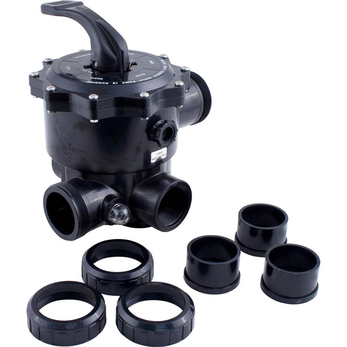 Multiport Valve, Waterco Side Mount, 2", 6 Position