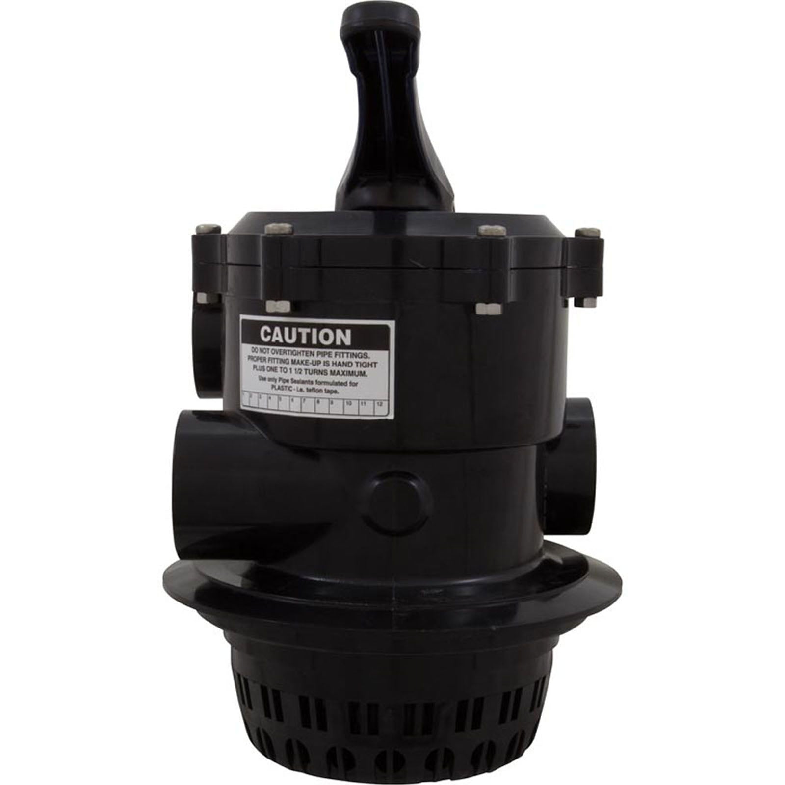 Multiport Valve, Waterco Top Mount, 1-1/2"fpt, Clamp-On, 6 Pos