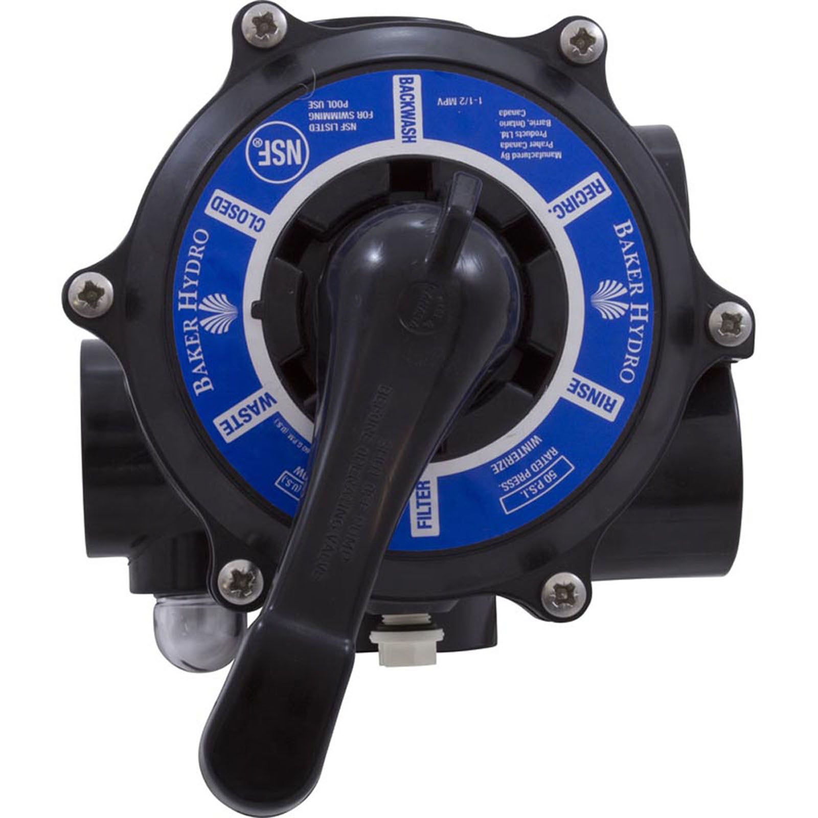 MPV, Baker Hydro/Waterco HRV Series, 1-1/2", 6 Position