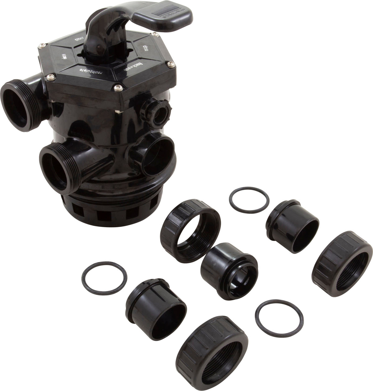 MPV, Waterco Micron Series Thd Top Mount Series, 1-1/2", 6 Pos