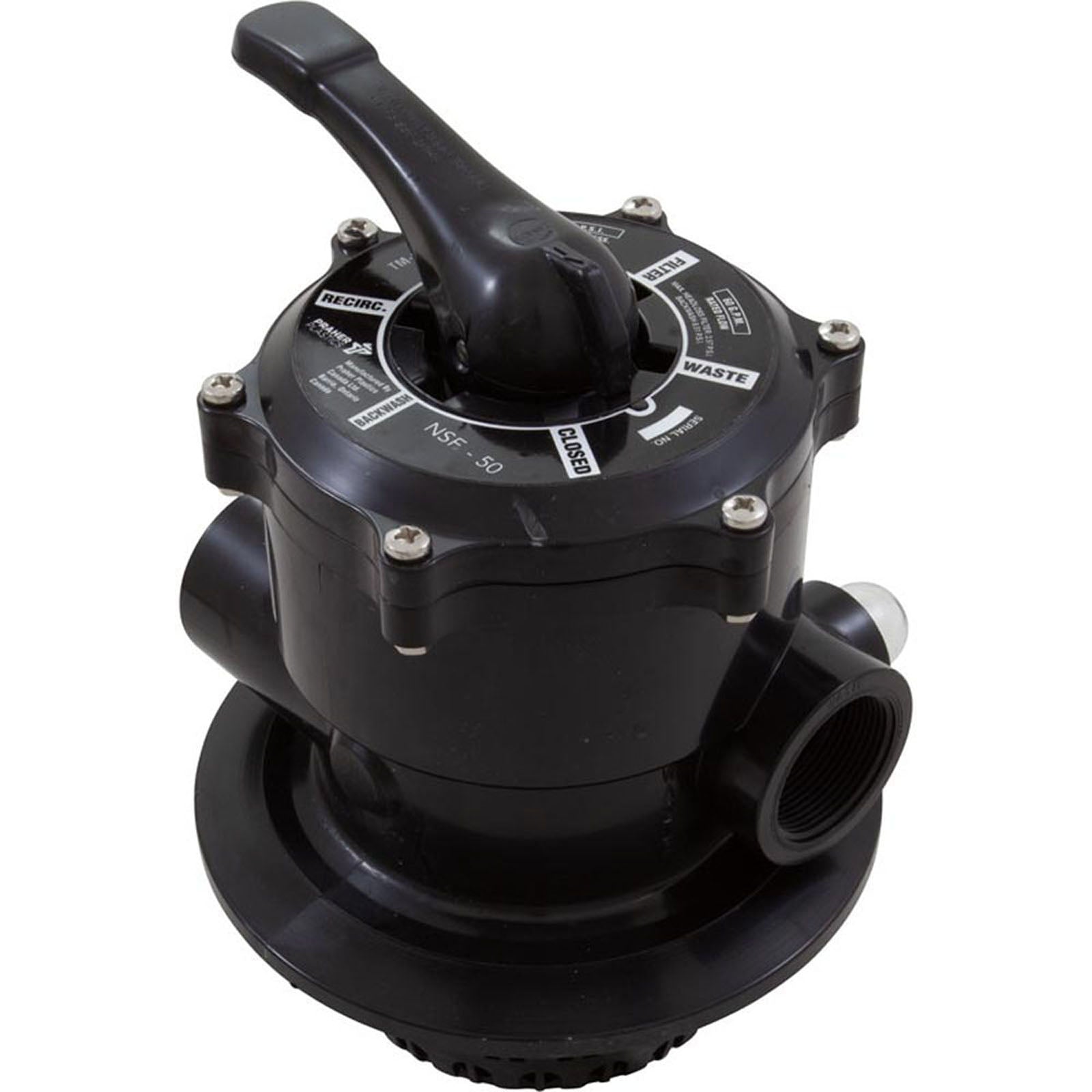 Multiport Valve, Praher TM-12-L, 1-1/2" Female Pipe Thread