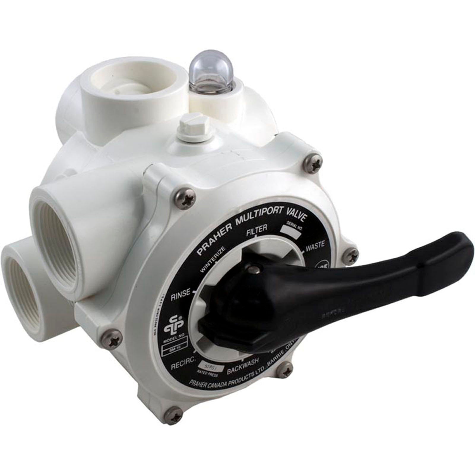 Multiport Valve, Praher SM-10-2, 1-1/2" Female Pipe Thread