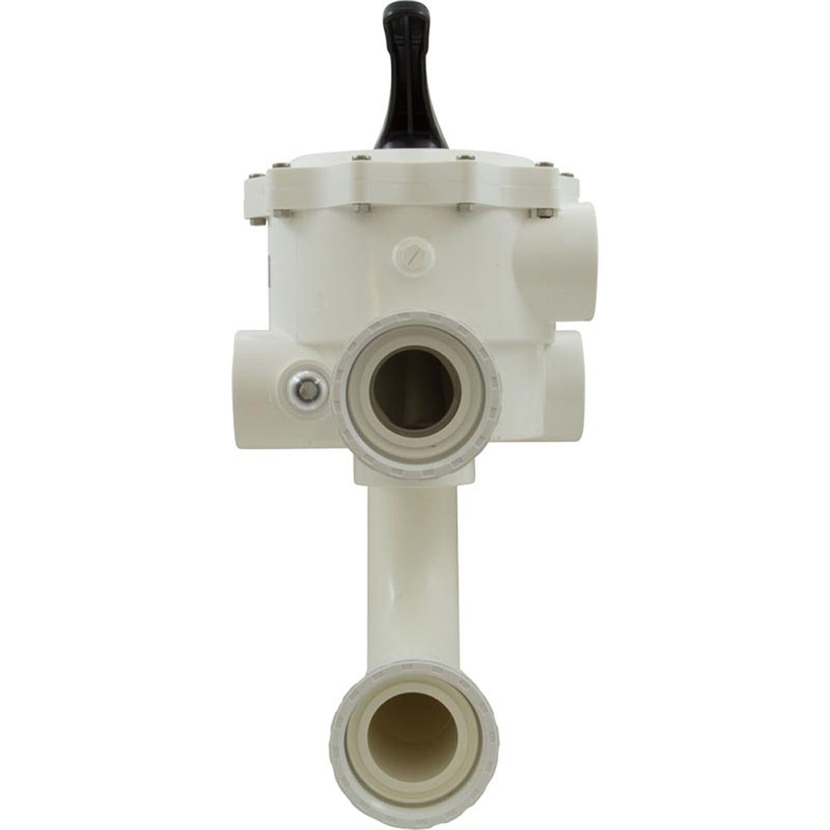 Multiport Valve, Praher SM2-SR3U, 2", w/StaRite Plumbing, Wht