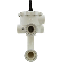 Multiport Valve, Praher SM2-SR3U, 2", w/StaRite Plumbing, Wht