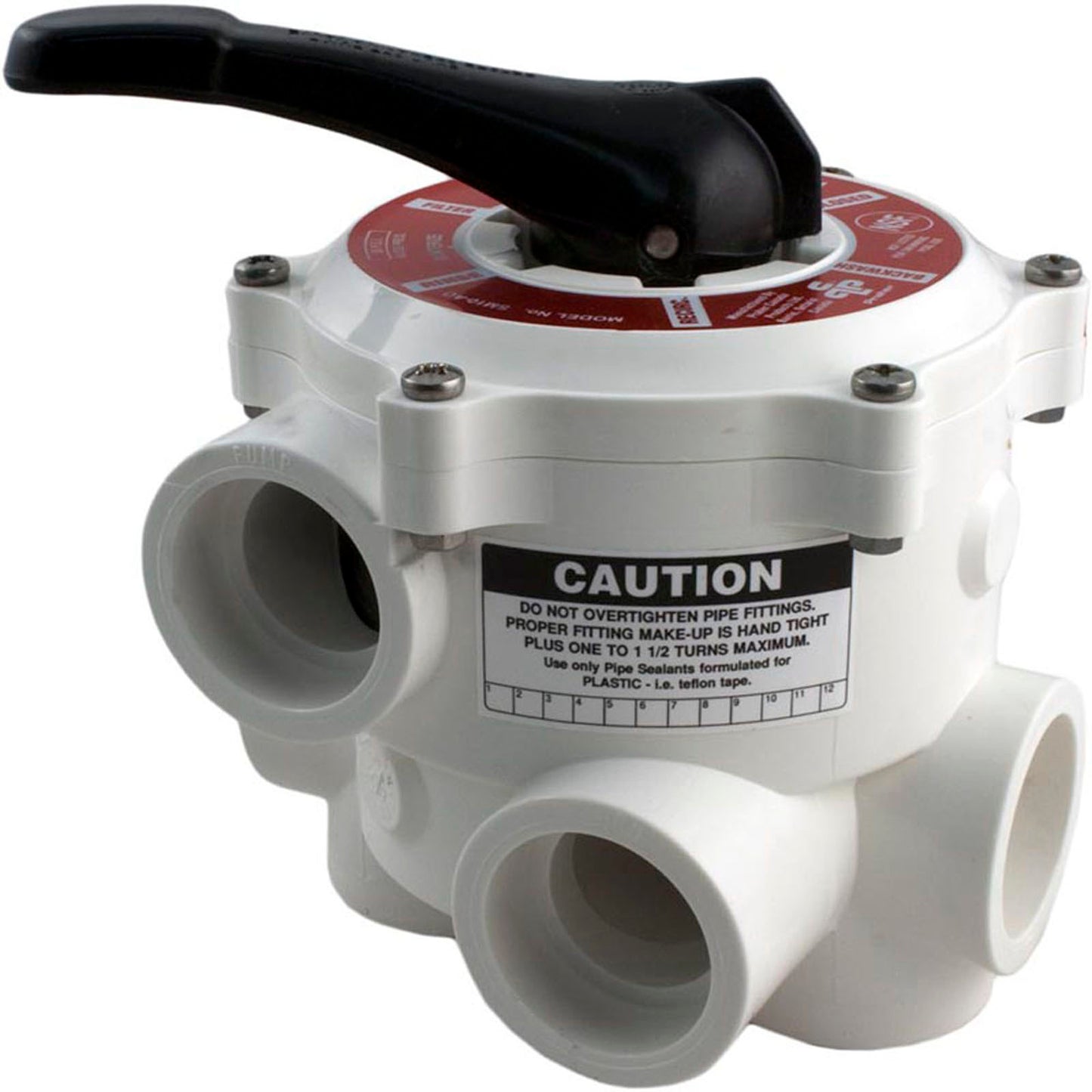 Multiport Valve, Praher SM-10-AOS, 1-1/2" Slip
